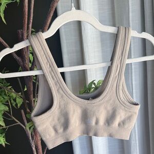 ALO Yoga Taupe Sports Bra